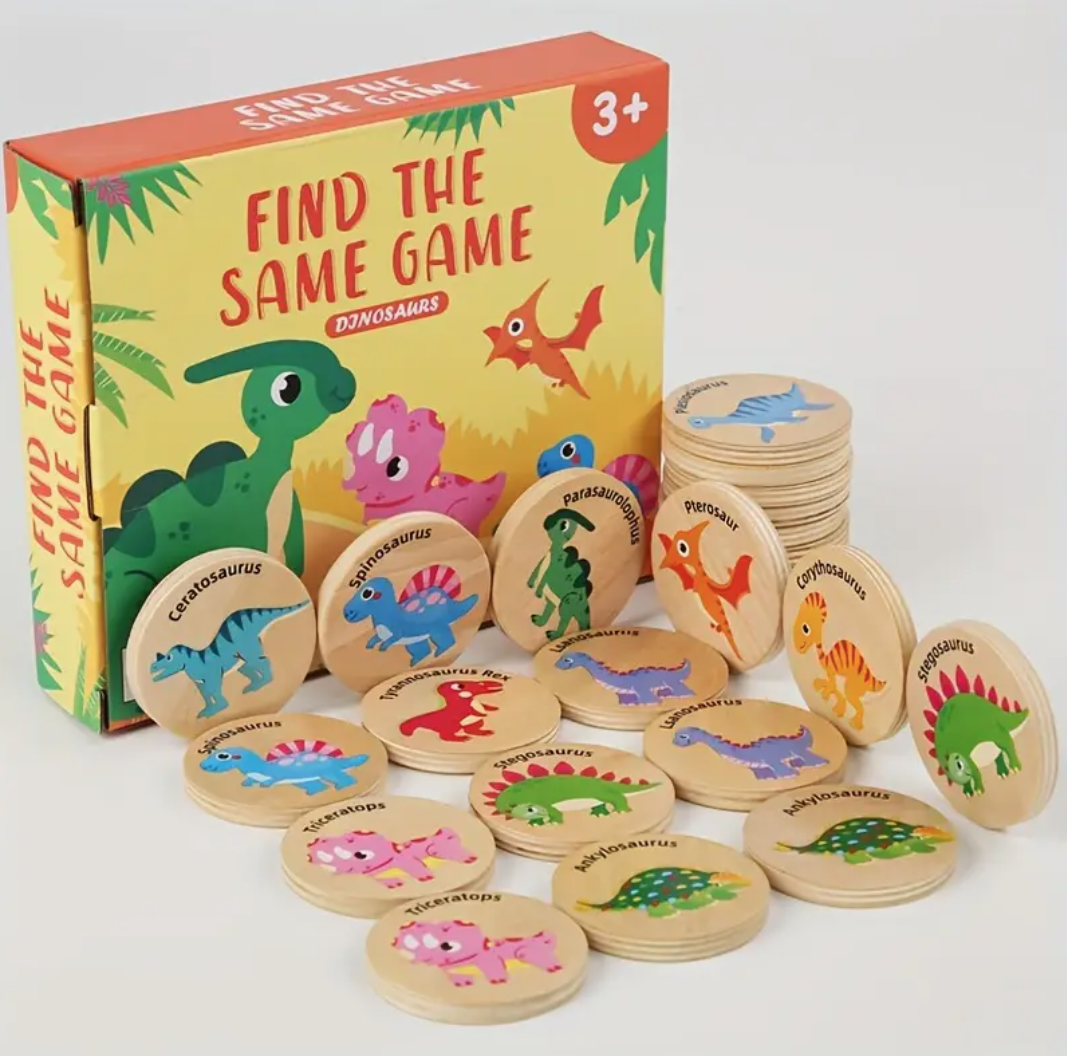 Find The Same - Dinosaur Memory Match Game