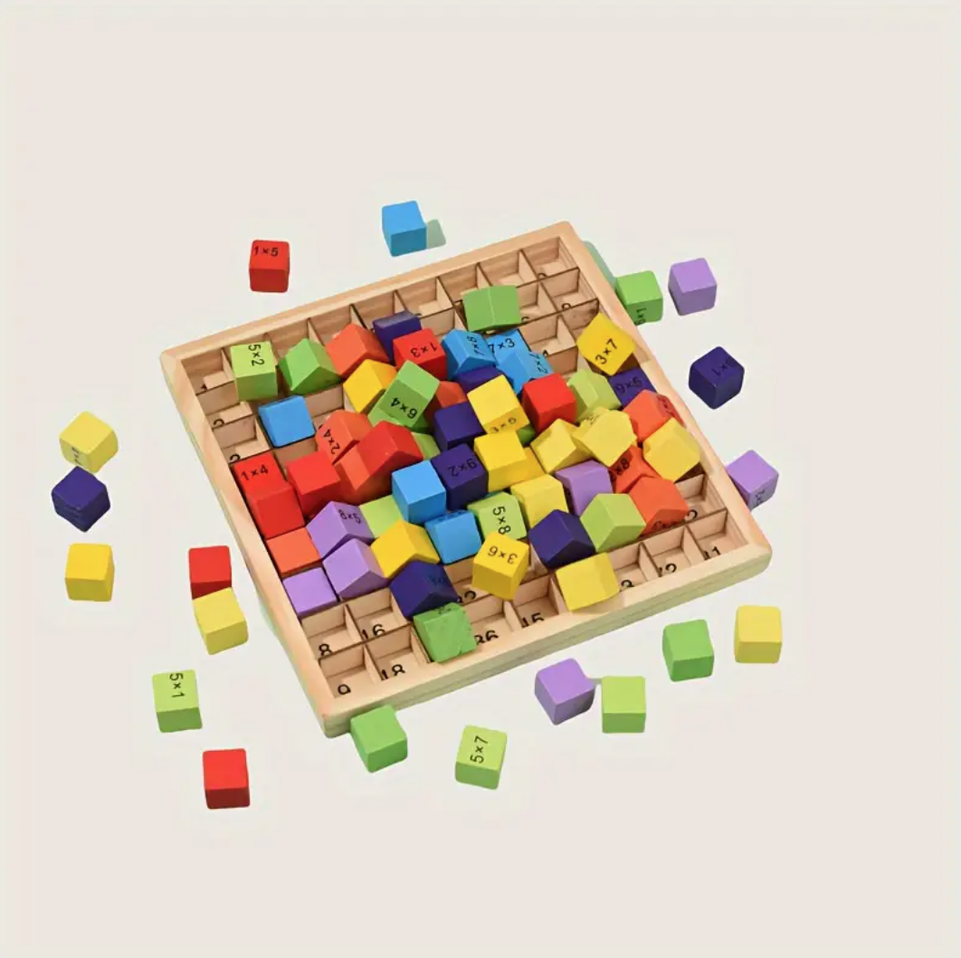 Wooden Math Board 1-100 Numbers